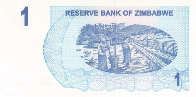 1 Dollar Zimbabwe p.37 2006